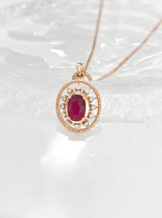 红宝石项链